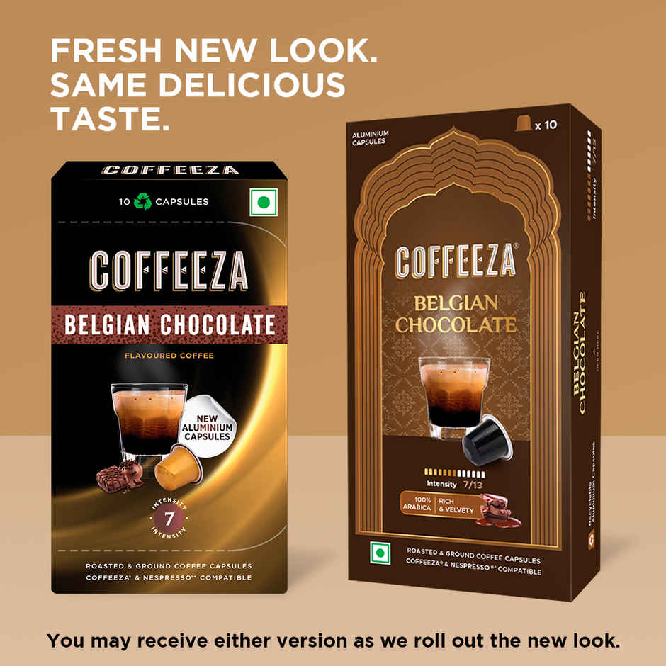 Coffeeza Belgian Chocolate Coffee Capsules