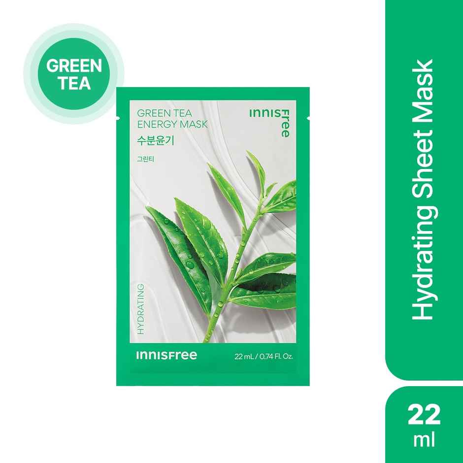 Innisfree Squeeze Energy Sheet Mask | Essence Type | Green Tea