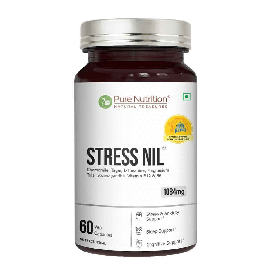 Pure Nutrition Stress Nil | Stress Relief & Calm Mind Support