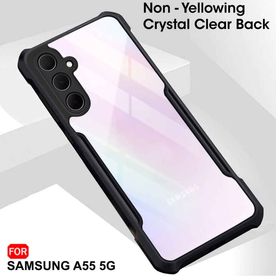 Artistque Case for Samsung Galaxy A55 5g | Samsung A55 TPU Back Cover - Transparent Shockproof