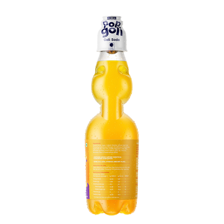 Dobra Pop Goli Mango Soda | Fizzy Candy