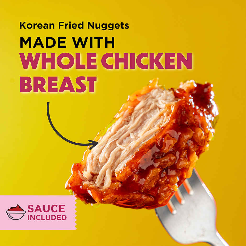 Prasuma Crunchy Chicken Momos - Kurkure Momos(380gms) & Prasuma Korean Fried Chicken - Spicy K-Bbq(275gms) Combo