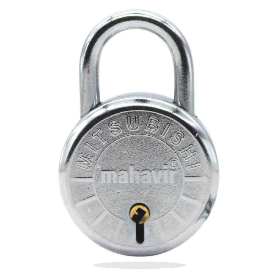 Se7en Pad Lock With 3 Keys - 65mm - Round Shaped