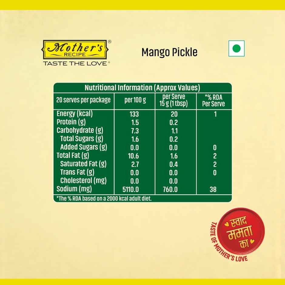 Mother's Recipe Mango Pickle