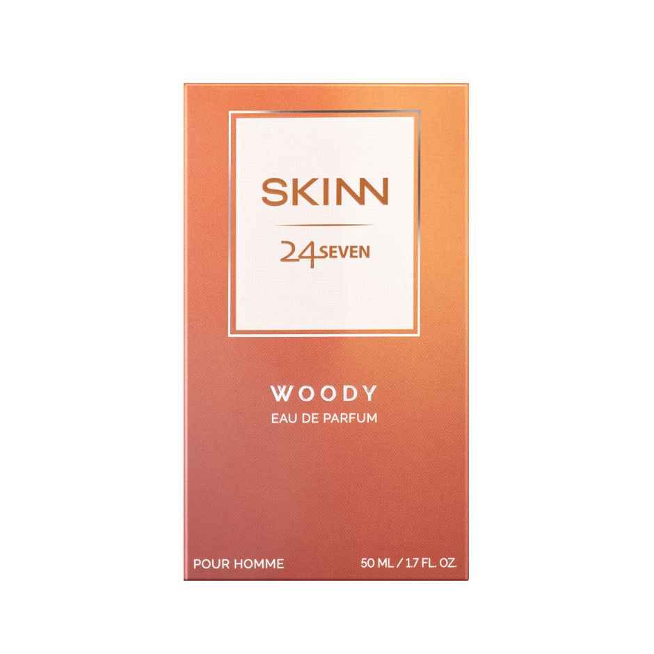 Skinn 24 Seven Woody EDP for Him