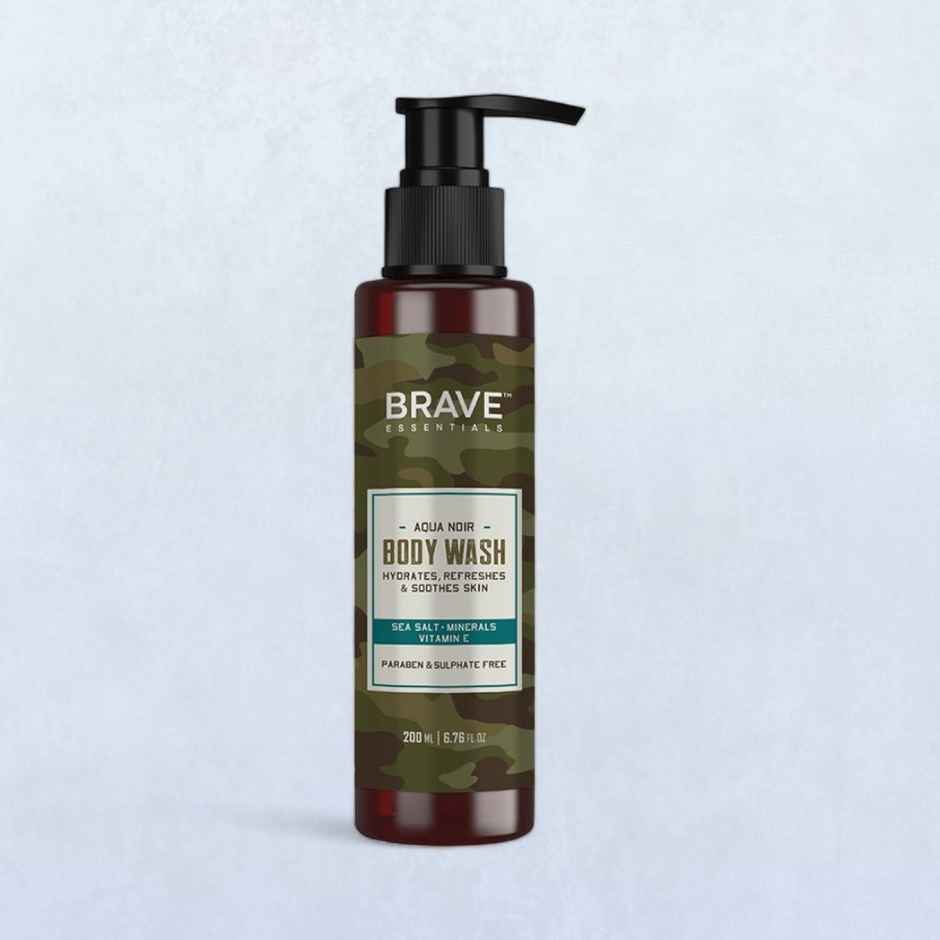Brave Essentials Aqua Noir Body Wash