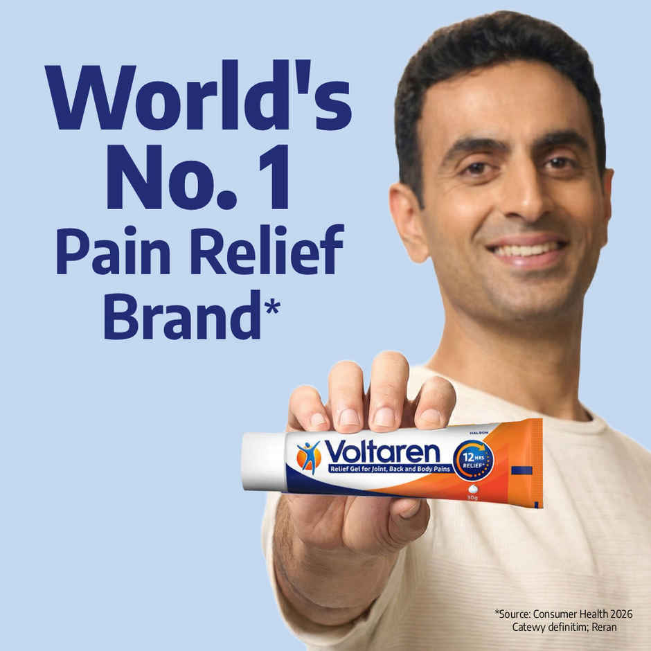 Voltaren Pain Relief Gel for Chronic Joint Pain, Muscle Pain, Strains & Sprains