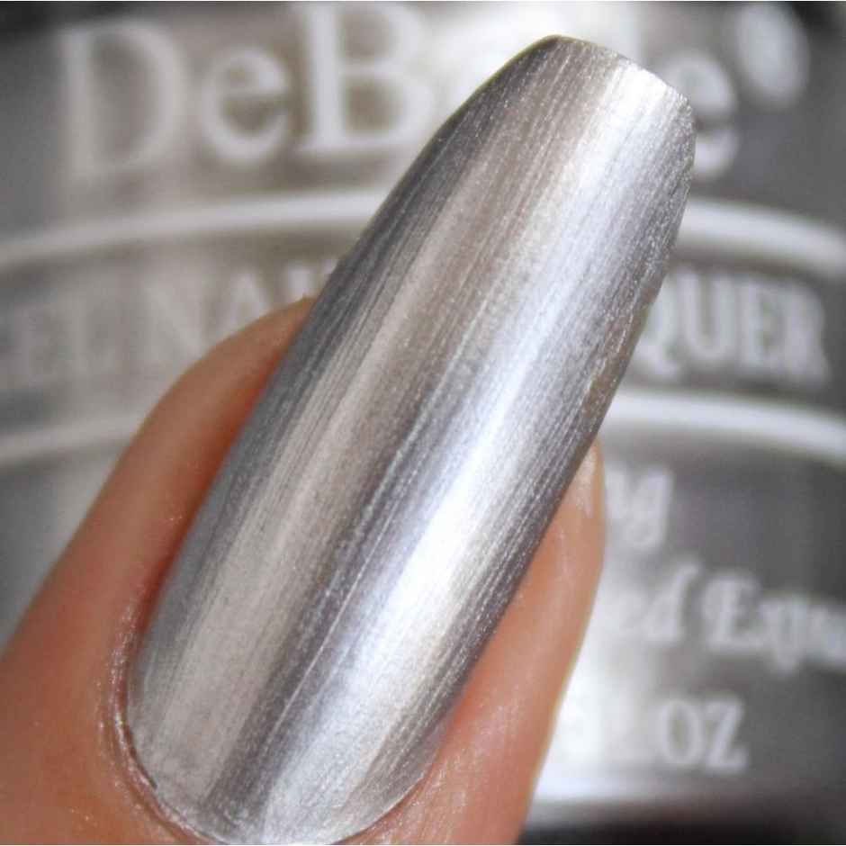 Debelle Gel Nail Lacquer Chrome Silver