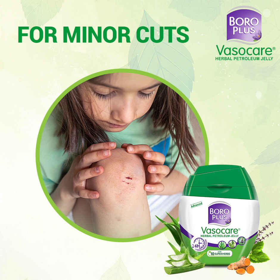  Boroplus Vasocare Petroleum Jelly With Aloe Vera, Chamomile & Tulsi