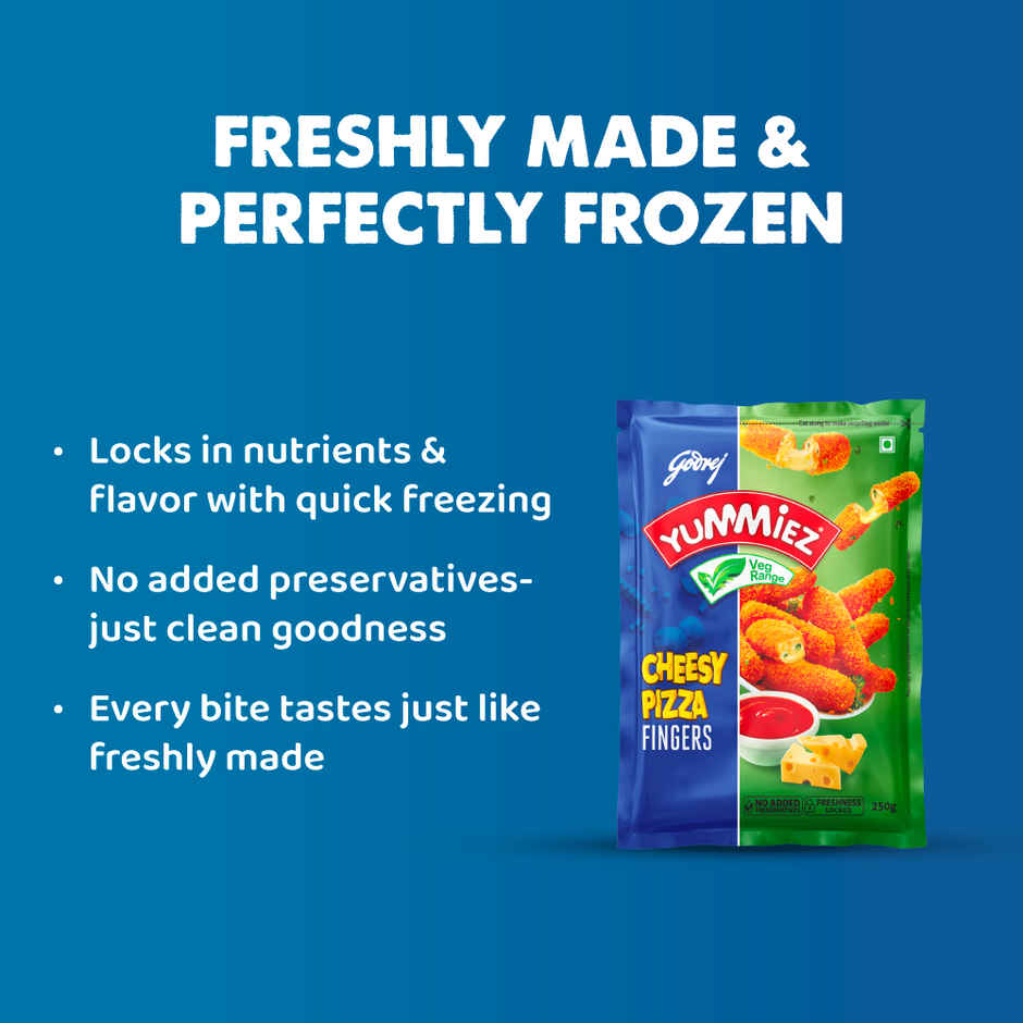 Godrej Yummiez Cheesy Pizza Fingers
