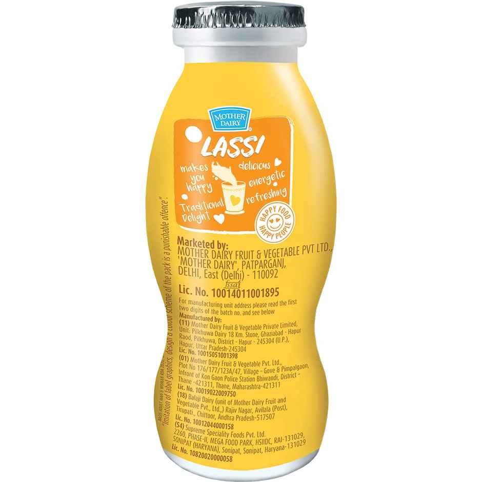 Mother Dairy Mango Lassi
