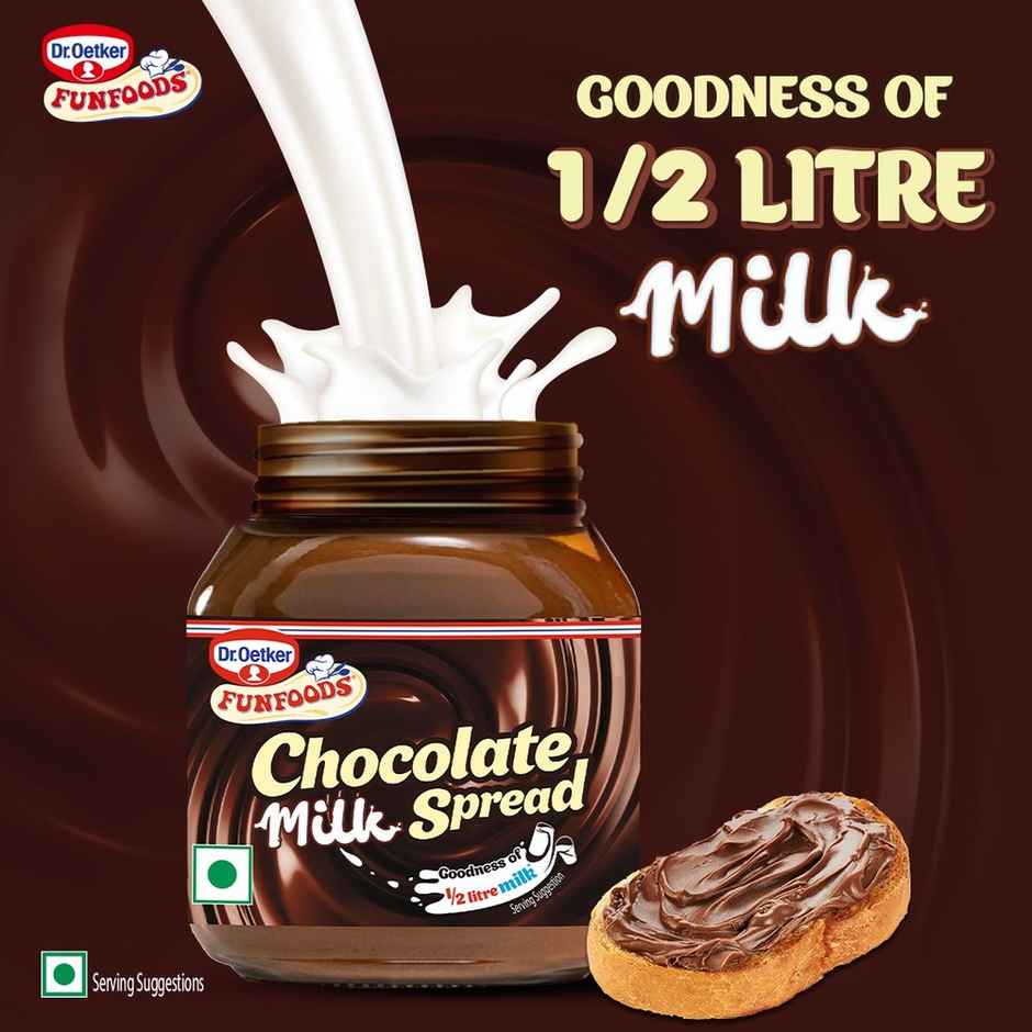 Dr. Oetker Fun Foods Chocolate Milk Spread