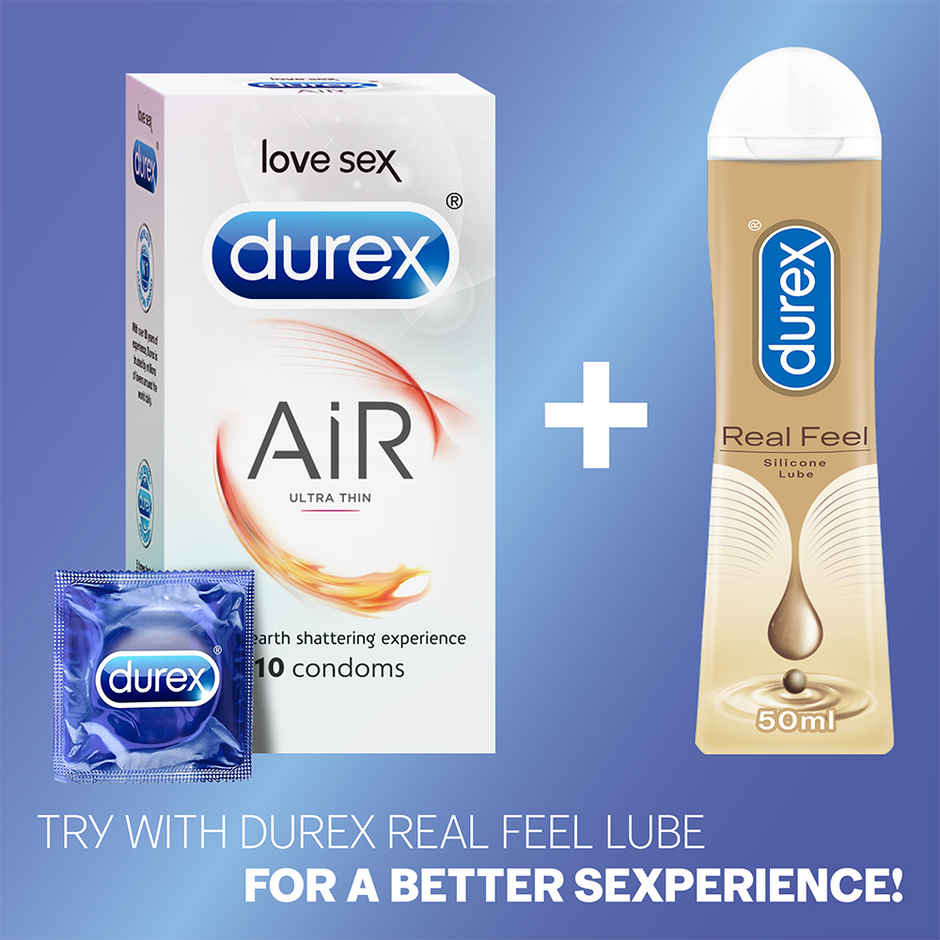 Durex Air Condom (Pack Of 2 Combo)
