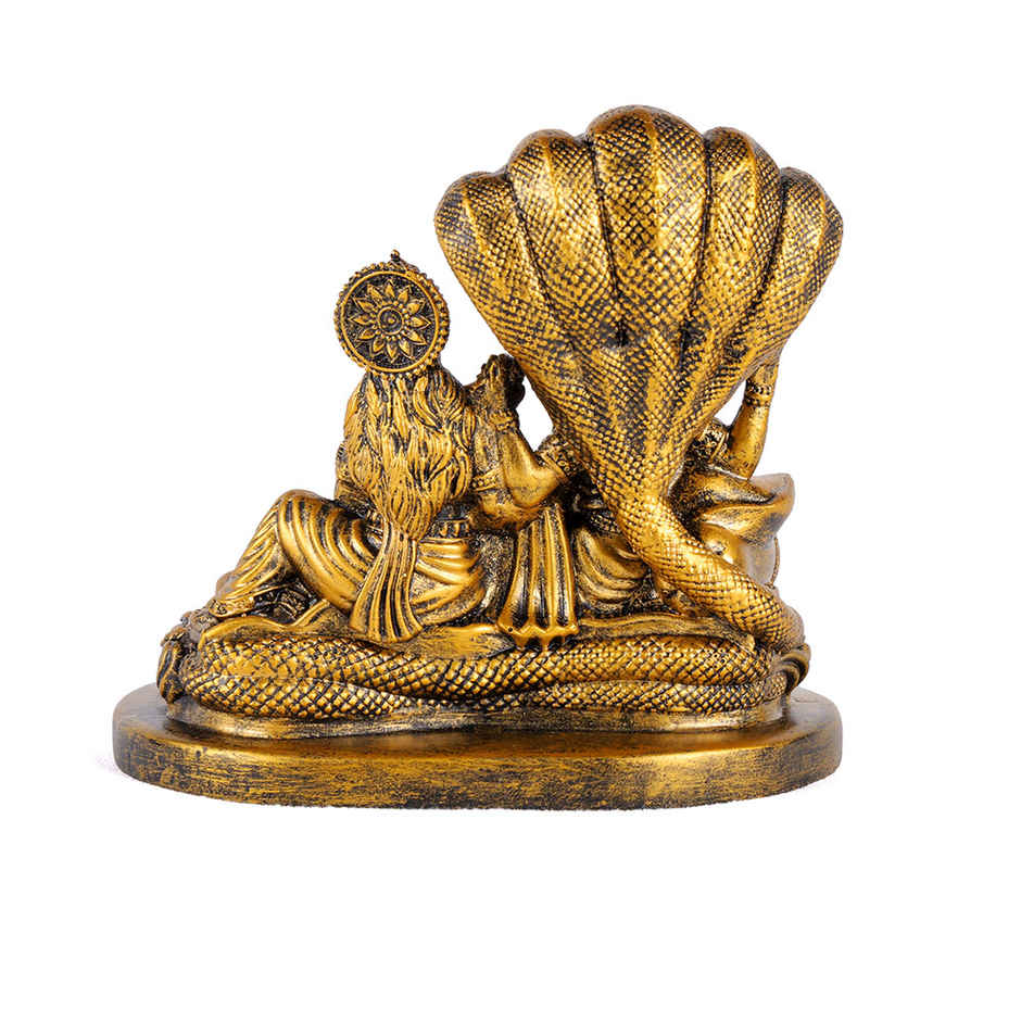 Lord Vishnu & Goddess Lakshmi on Sheshnag Idol | Satvik