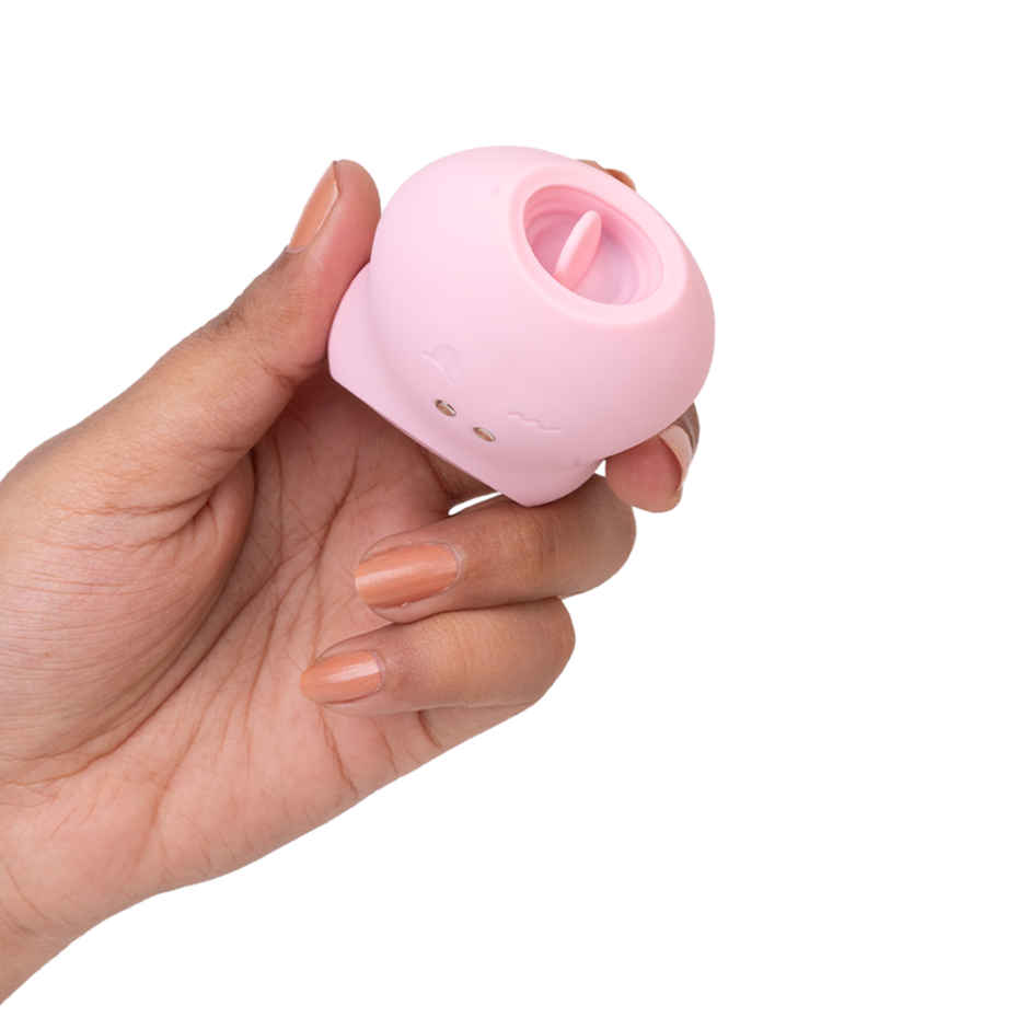 That Sassy Thing Tickle Tongue Personal Massager - Pastel Pink