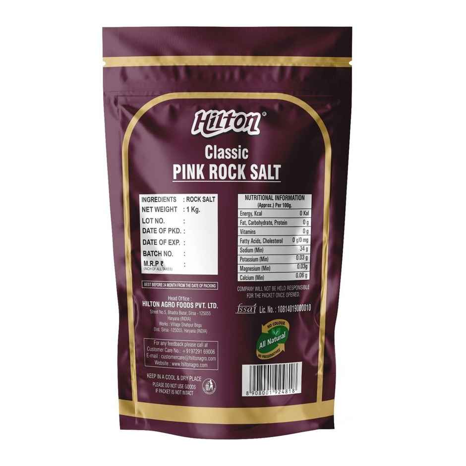 Hilton Pink Salt/Rock Salt