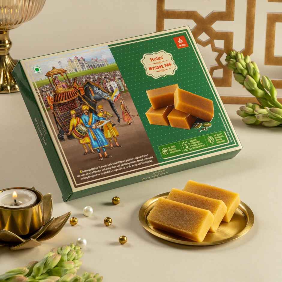 Bolas Mysore Pak | Sweet & Delicious