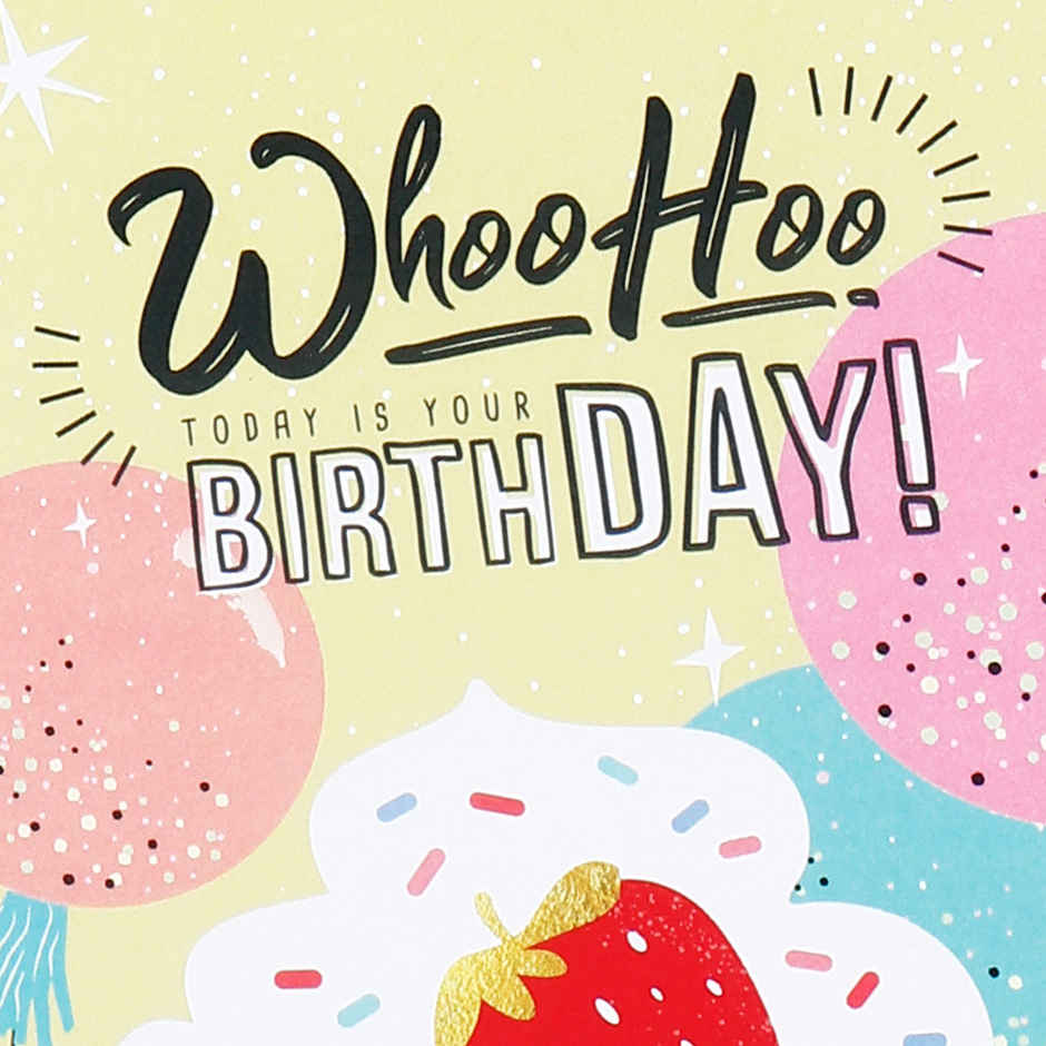 Archies Woohoo Birthday Greeting Card