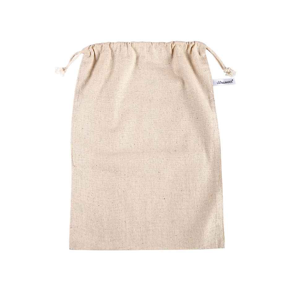 Homez it Cotton Fridge Bag | Large | Packet- pack of 4