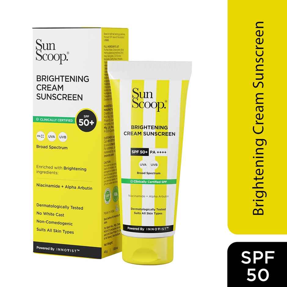 Sunscoop Daily SPF 50 Sunscreen Cream PA+++ For Normal, Oily, Dry, Sensitive Skin