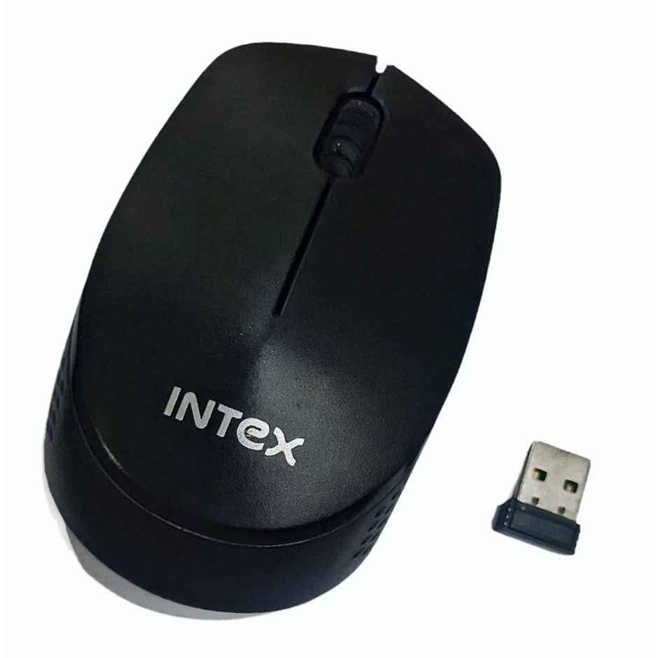 Intex 2.4G Wireless Mouse Flow (Black)