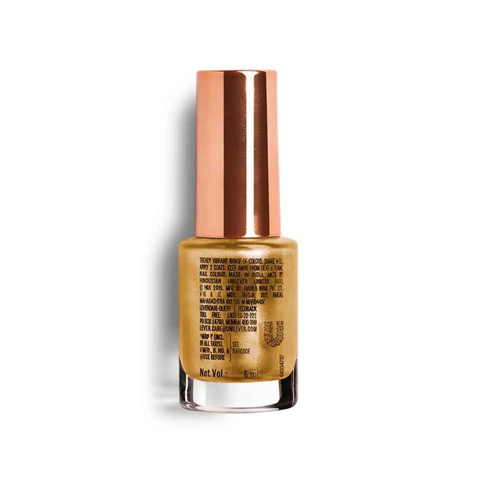 Lakme Ultimate Glam Chrome Nail - Gold