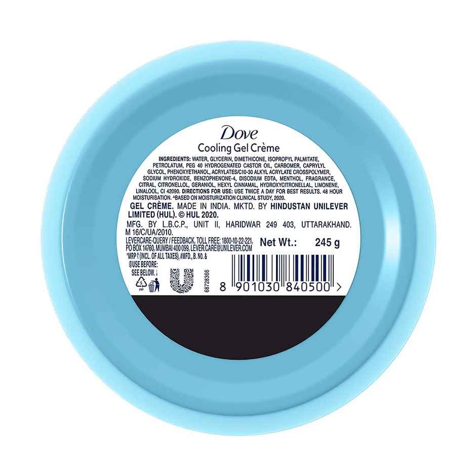 Dove Nourishing Body Care - Cooling Gel Creme