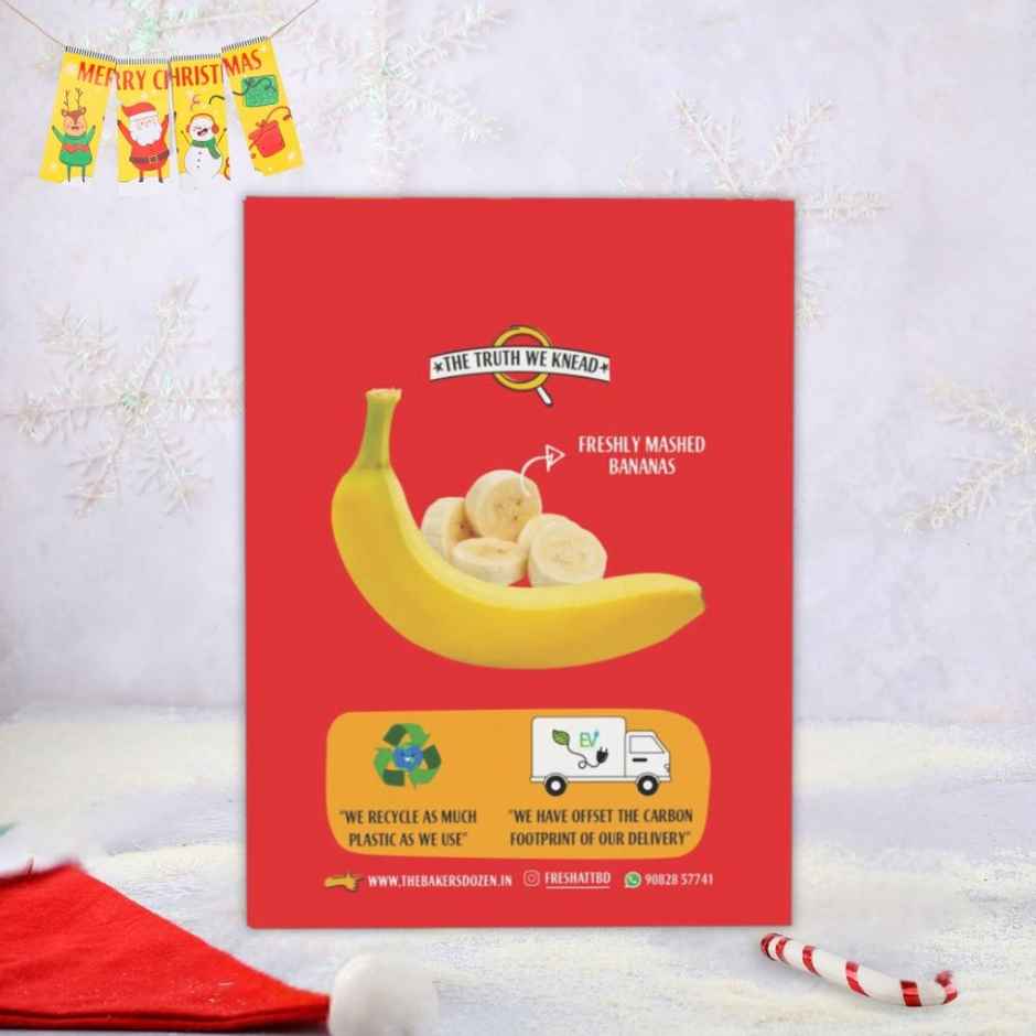 The Baker's Dozen Banana Bread 100% Wholewheat Combo