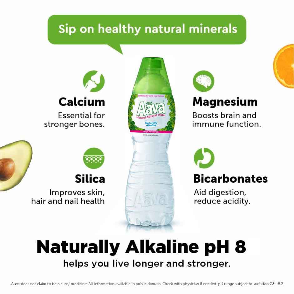 AAVA Alkaline Natural Mineral Water
