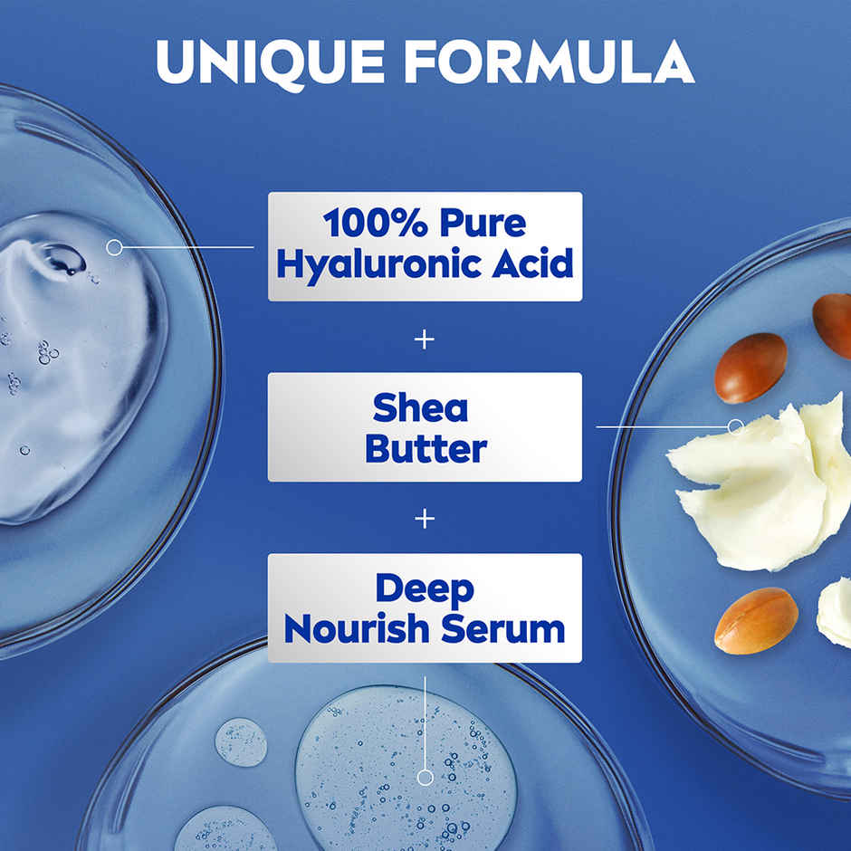NIVEA Shea Smooth Body Lotion |48 H Moisturization|With Deep Moisture Serum | For Dry Skin