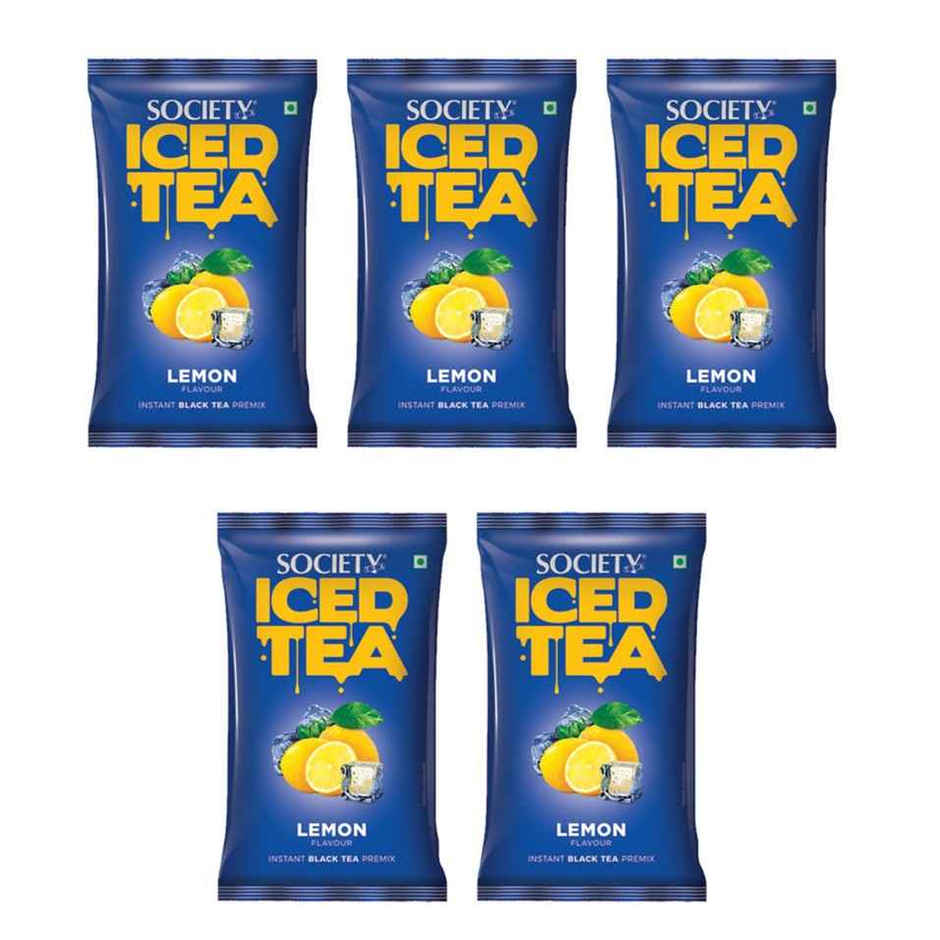Society Iced Tea Premix Lemon Black Pouch