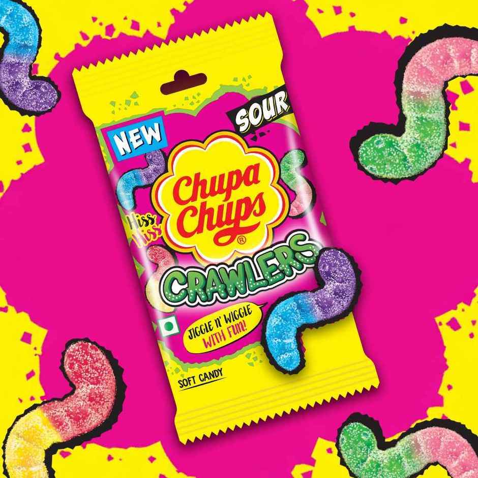Chupa Chups Crawler Sour Soft Candy