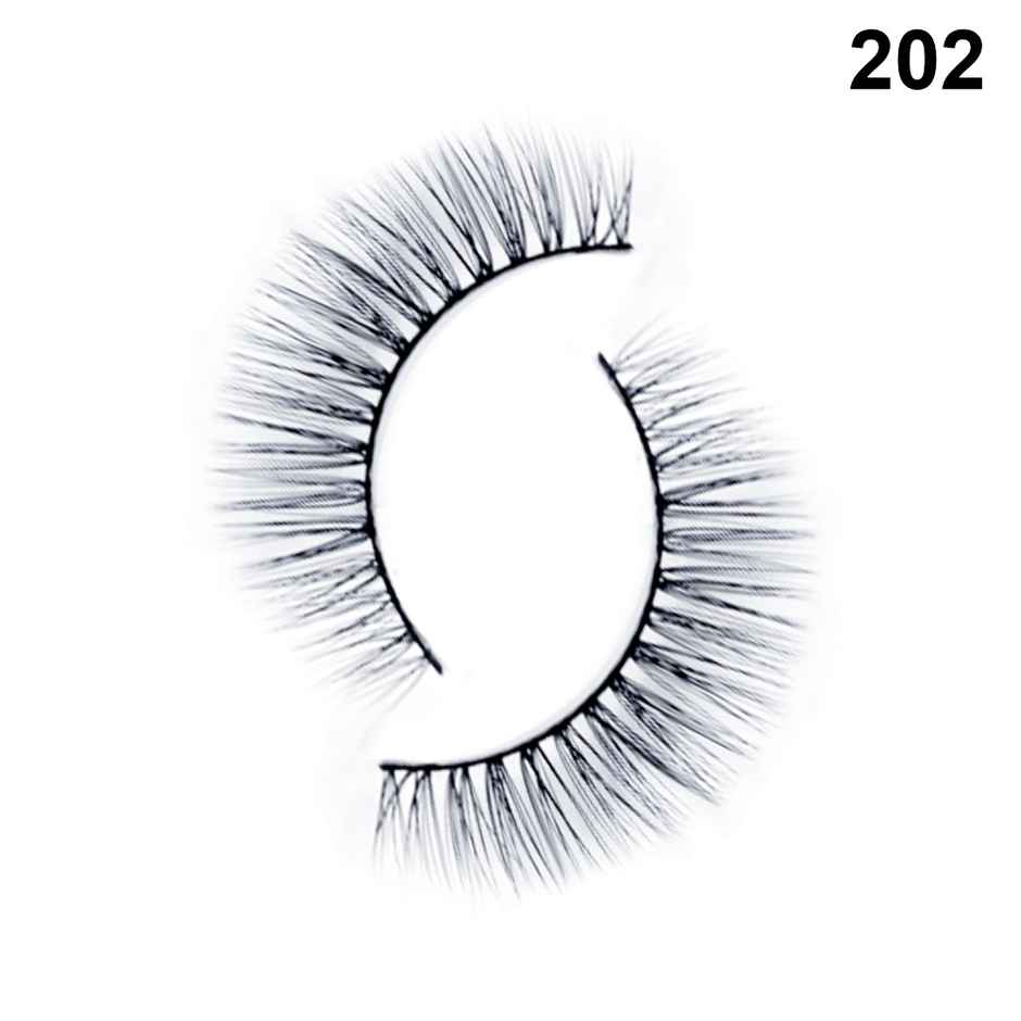 Bronson Professional Pair 6D Long & Natural False Eyelashes | 202