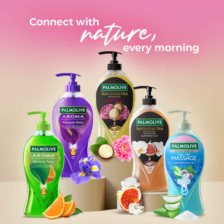 Palmolive Macadamia Oil With Peony Luminous Oils Shower Gel