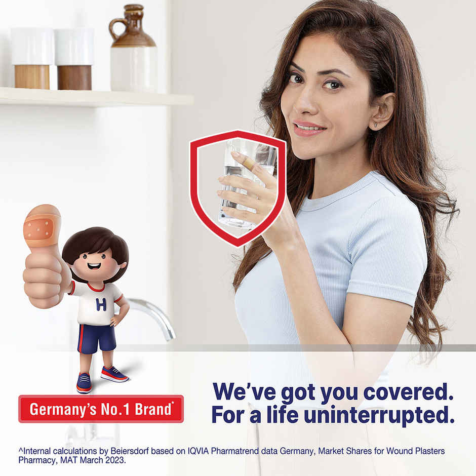 Hansaplast Washproof Antiseptic Bandage Pack Of 20