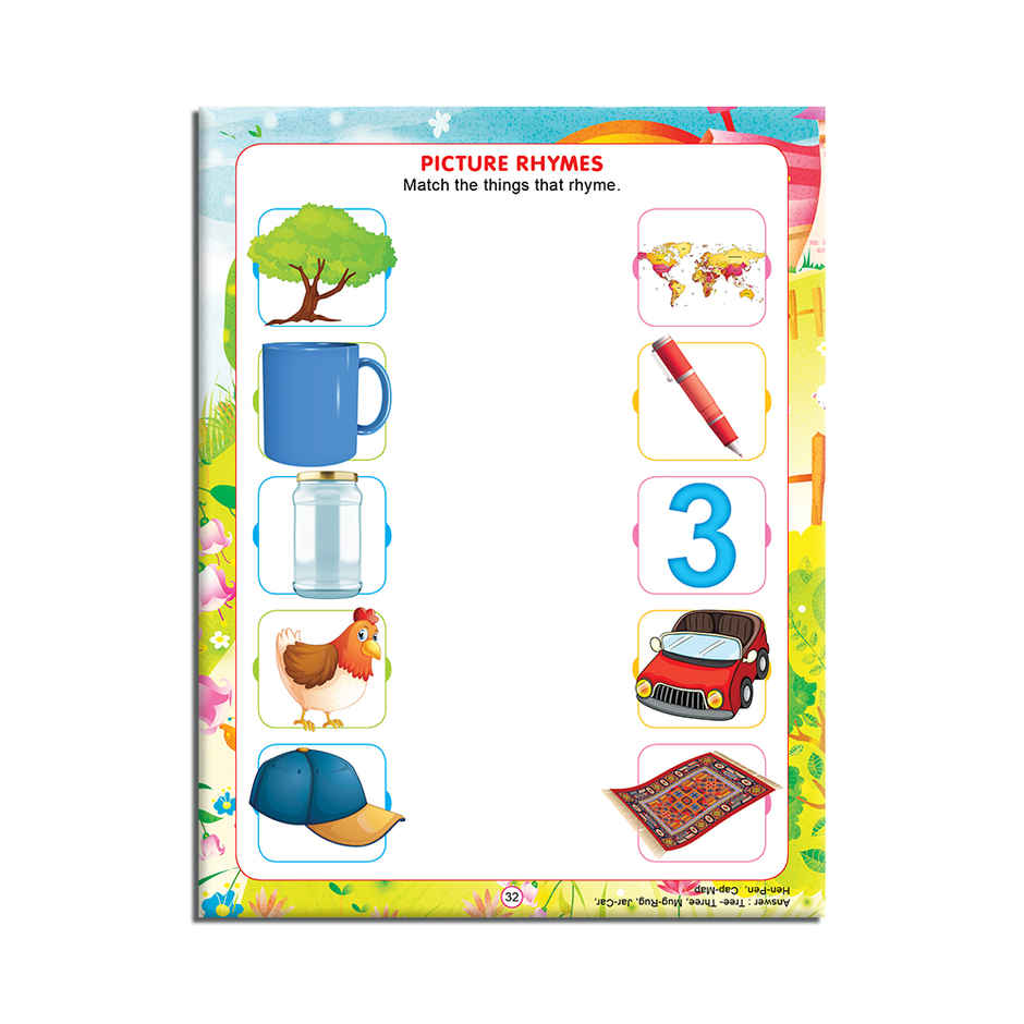 Dreamland My Activity Phonics Activity Book for Kids Age 2 to 5