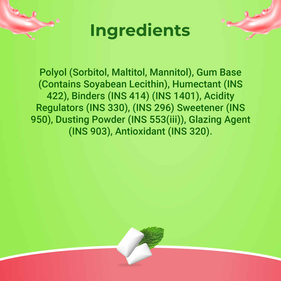 Orbit Sugar-Free Raw Mango Chewing Gum Tube