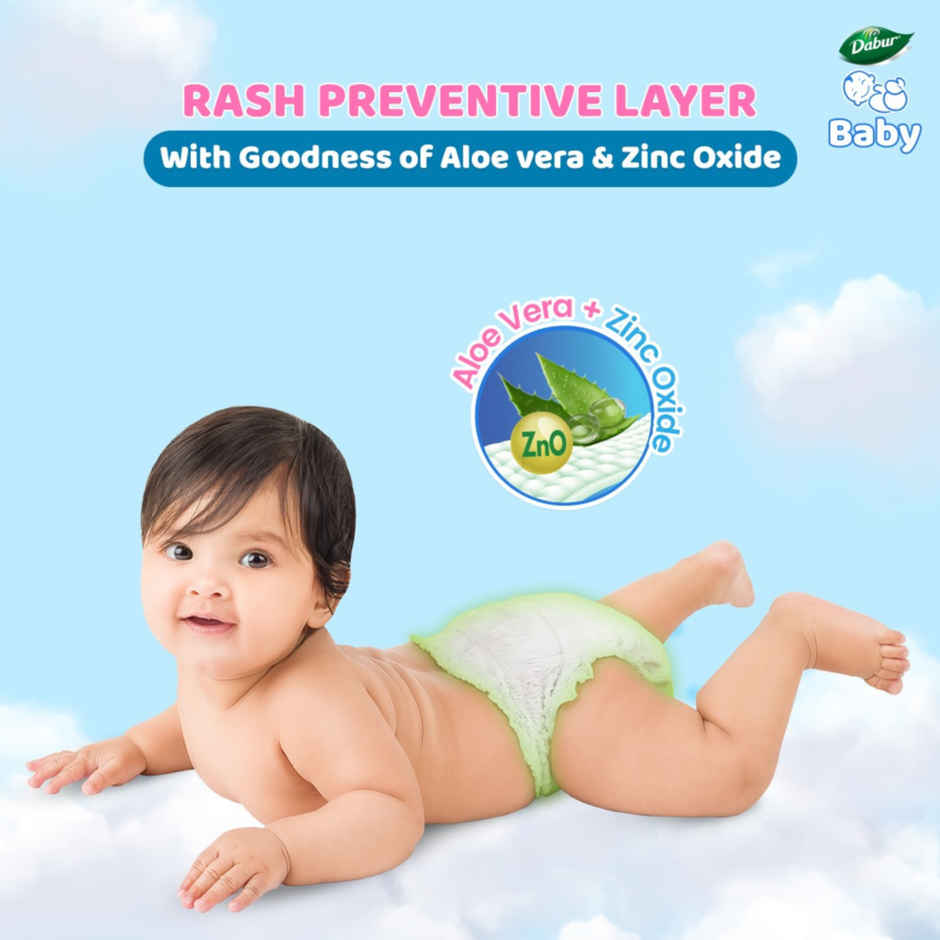 Dabur Baby Super Pants - XL 24 Pcs 12-18 Kg Insta-Absorb Technology Baby Diaper