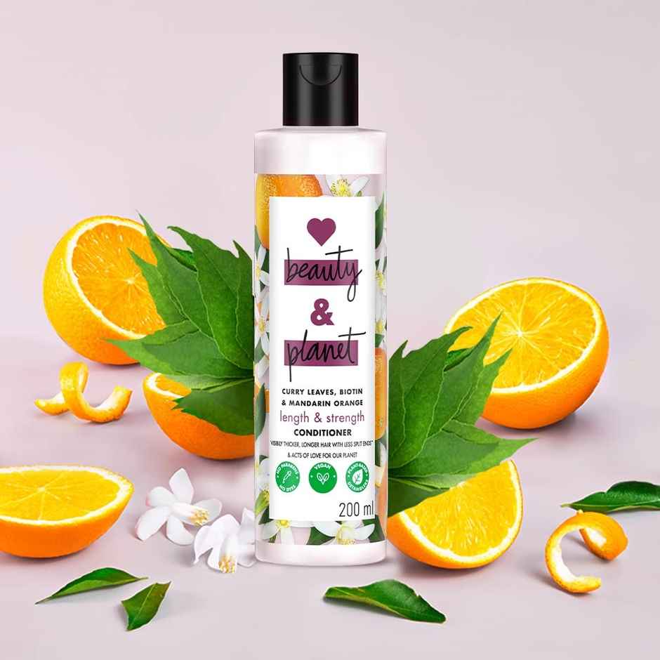 Love Beauty & Planet Curry Leaves Biotin & Mandarin Paraben Free Conditioner