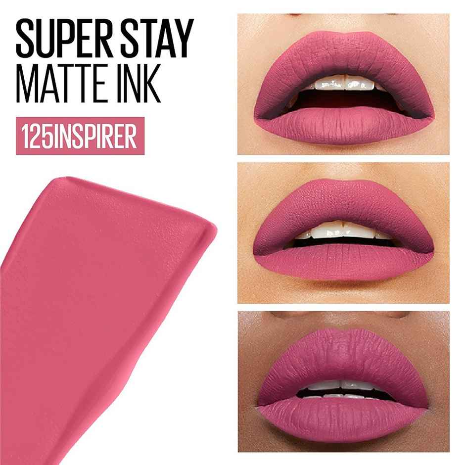 Maybelline Super Stay Matte Ink Liquid Lipstick, 125 Inspirer