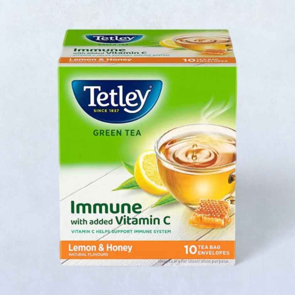 Tetley Lemon And Honey Green Tea