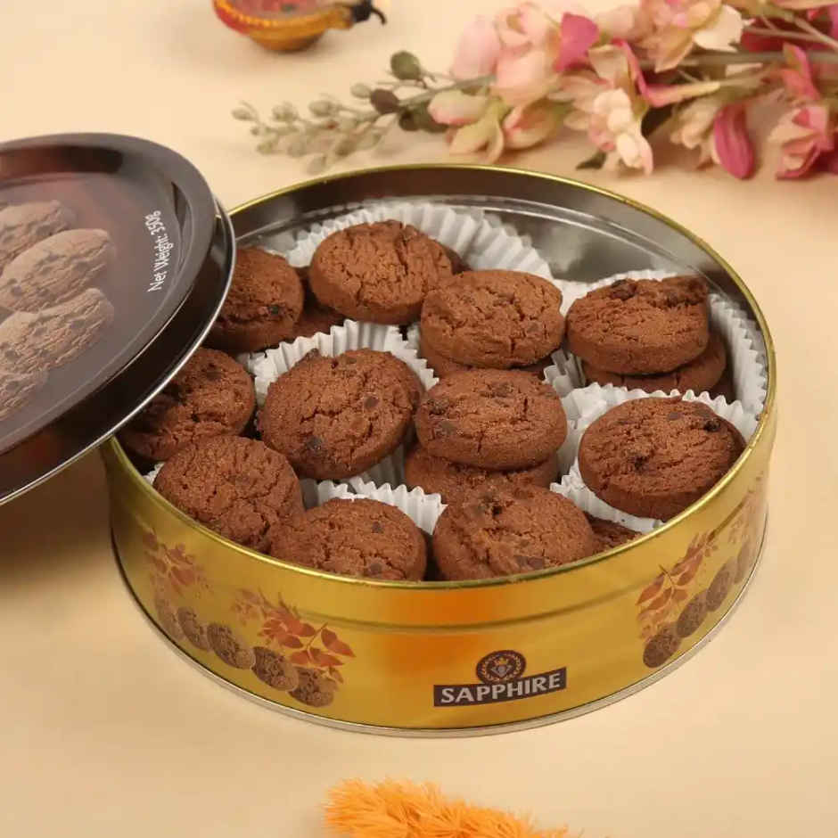 Sapphire Danish Style Chocochip Cookies Box