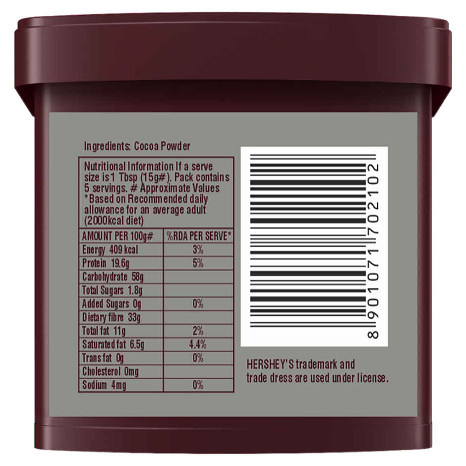 Hershey's Cocoa Powder | Rich & Smooth | Natural Unsweetened