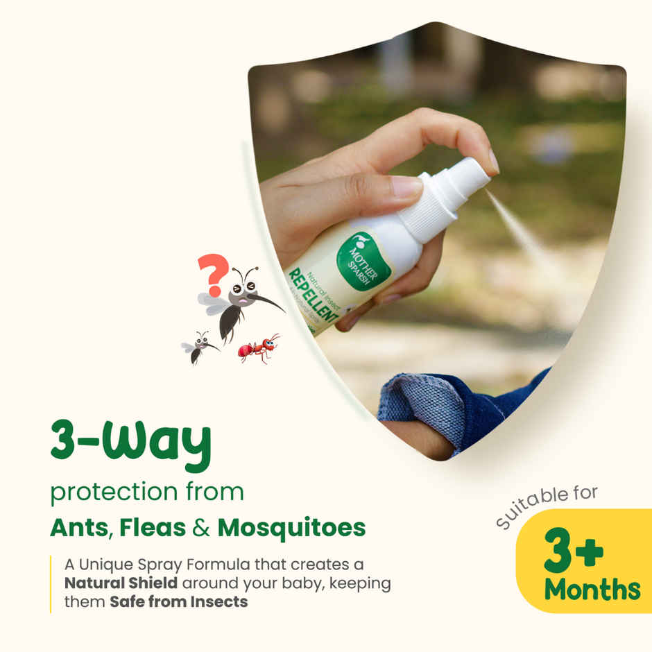 Mother Sparsh Natural Insect Repellant Spray