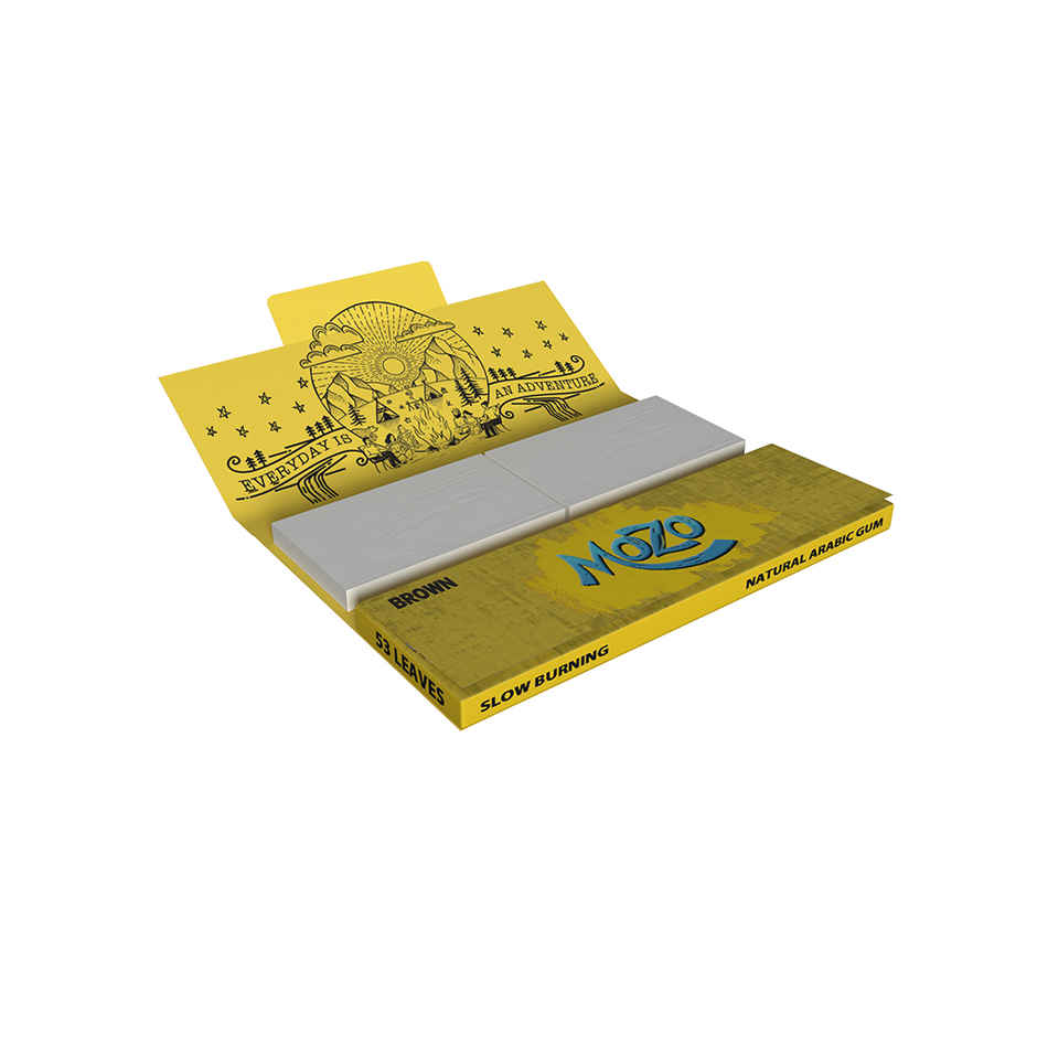 Bongchie Mozo 1/4 with Filter Rolling Paper Booklet | White