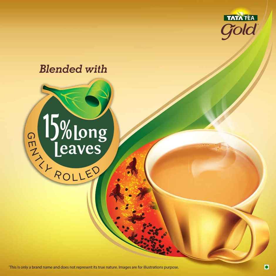 Tata Tea Gold with 15% Long Leaves