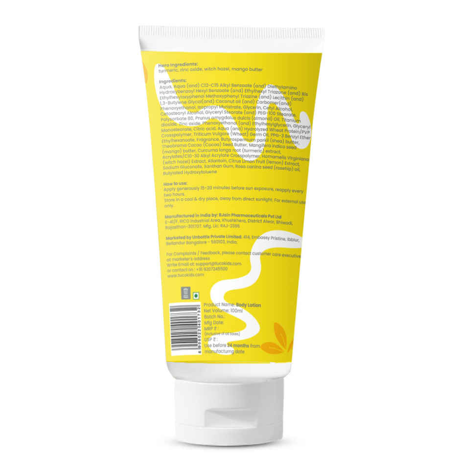 Tuco Kids Suncreen + Bodylotion SPF 30 PA++++
