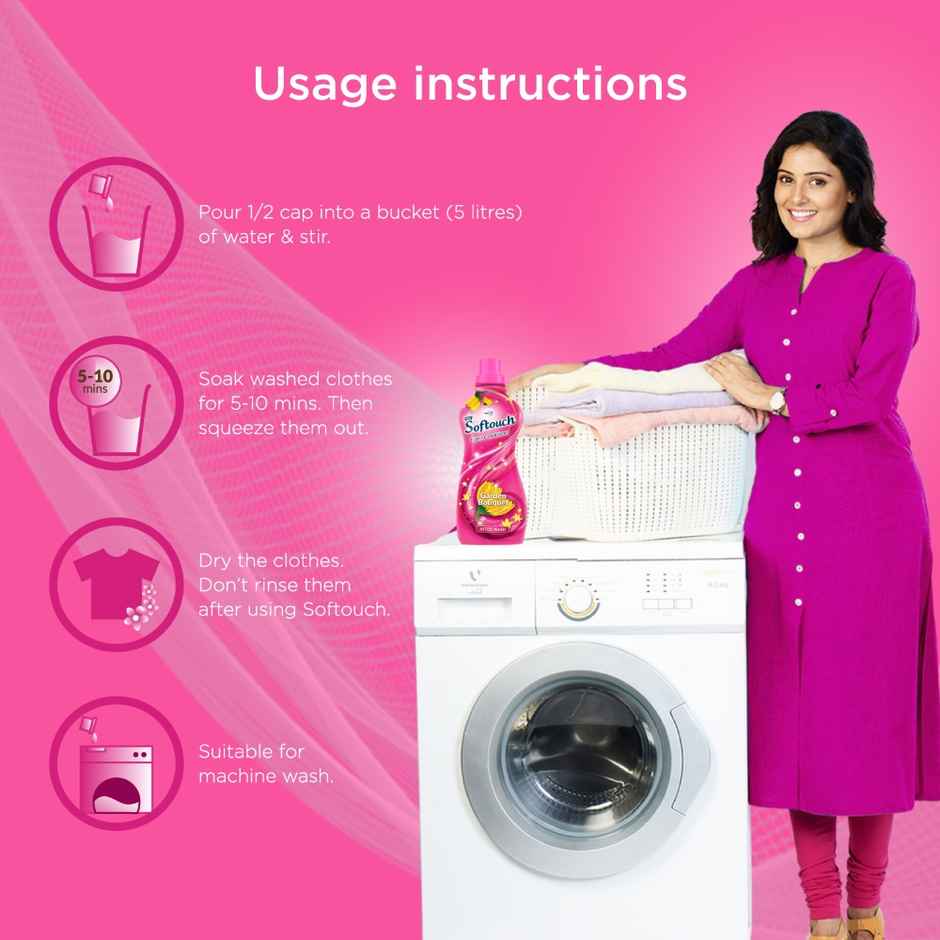 Softouch Garden Bouquet After Wash Fabric Conditioner