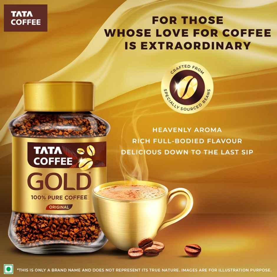 Tata Coffee Gold 100% Pure Instant Coffee