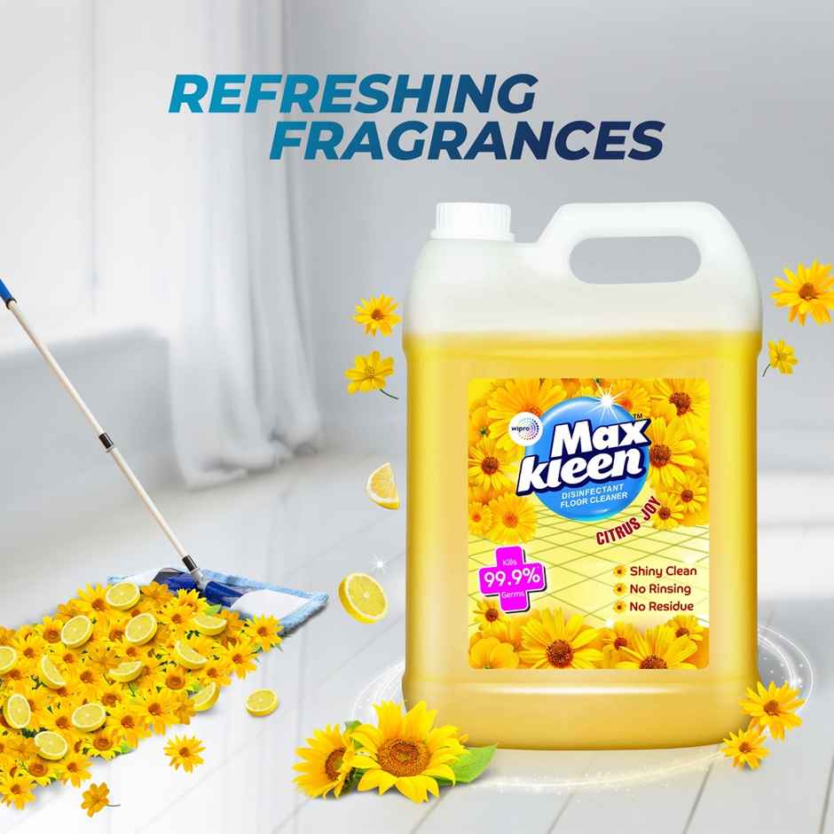 Maxkleen Citrus Joy Disinfectant Floor Cleaner | Can